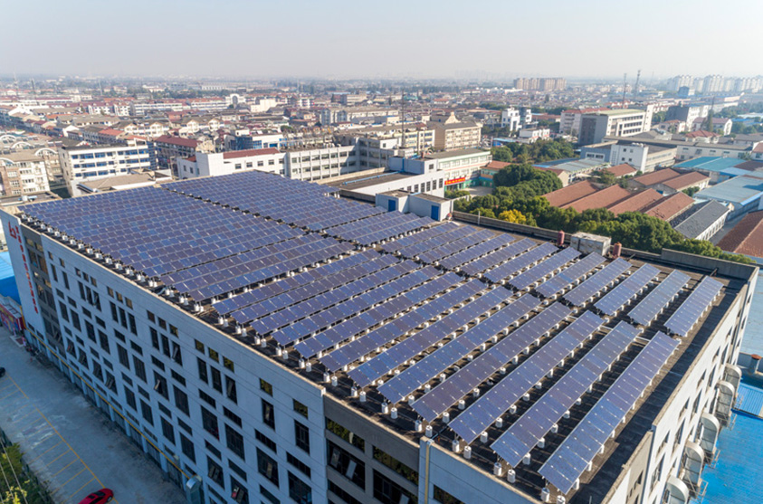 工商业屋顶电站-水泥顶